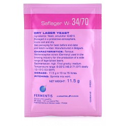 Fermentis Saflager W-34/70  - Drożdże suche